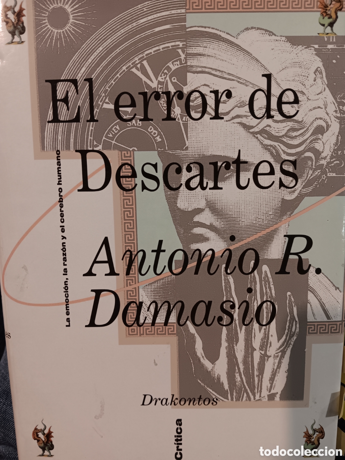 Libros de segunda mano: Antonio Damasio. El error de Descartes - Foto 1