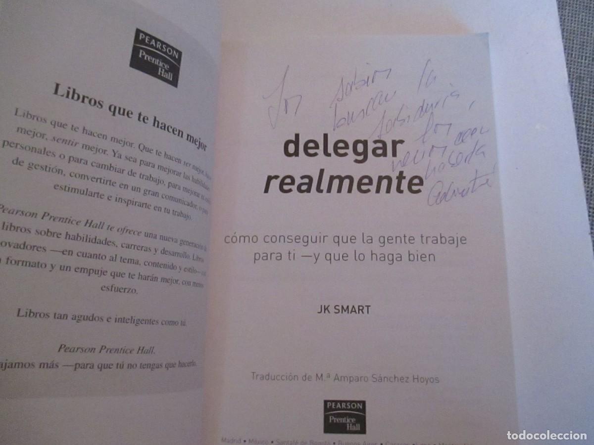 Libros de segunda mano: JK SMART Delegar realmente W31083 - Foto 2