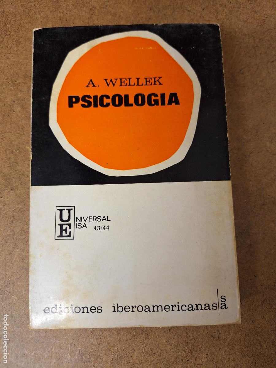 Libros de segunda mano: Psicolog&iacute;a - A. Wellek - Foto 1