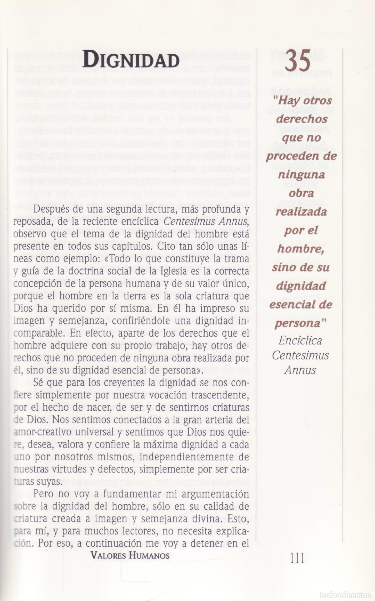 Libros de segunda mano: Valores humanos - Tierno, Bernabe - Foto 2