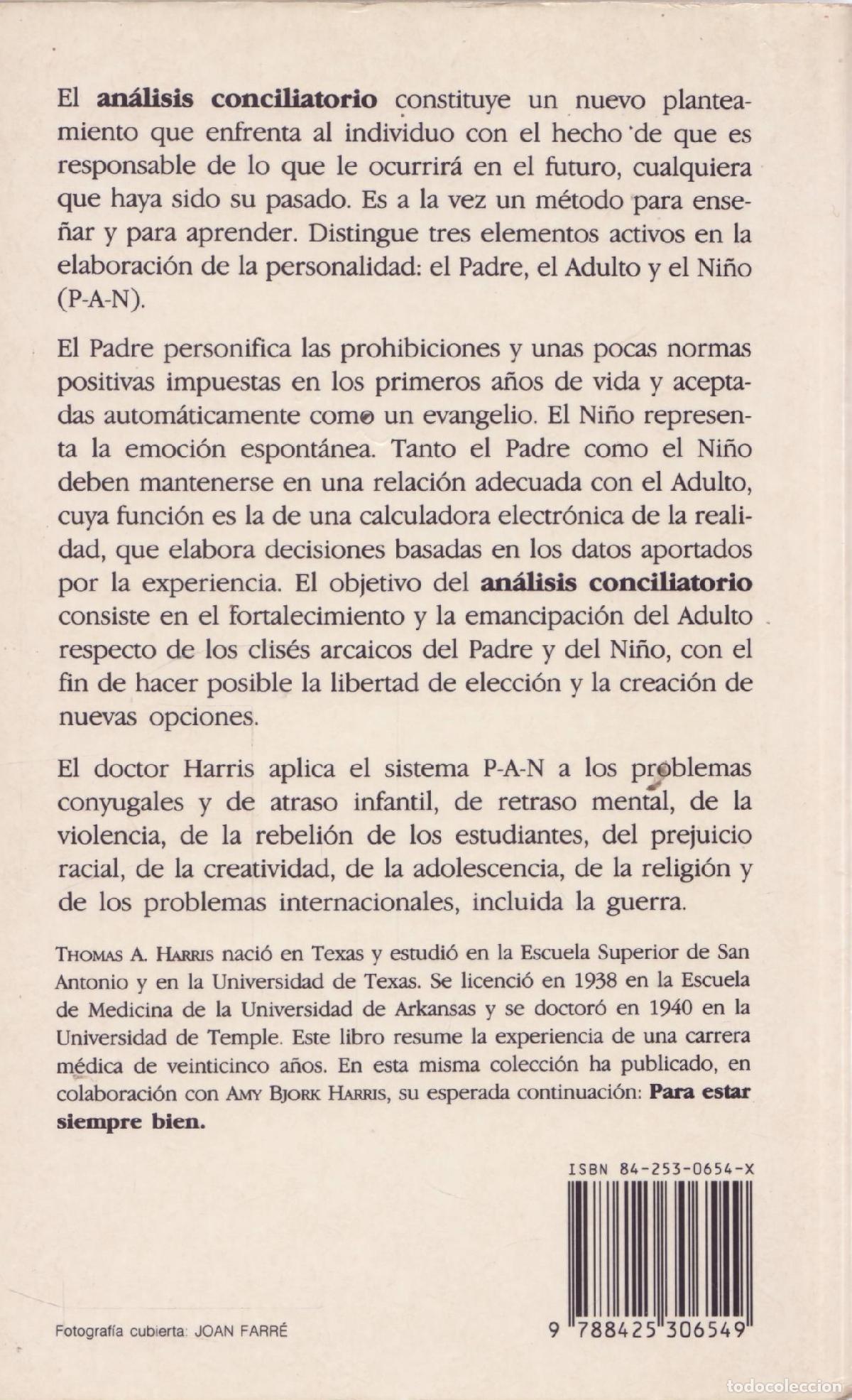 Libros de segunda mano: Yo estoy bien, tu estas bien - A. Harris, Thomas - Foto 3