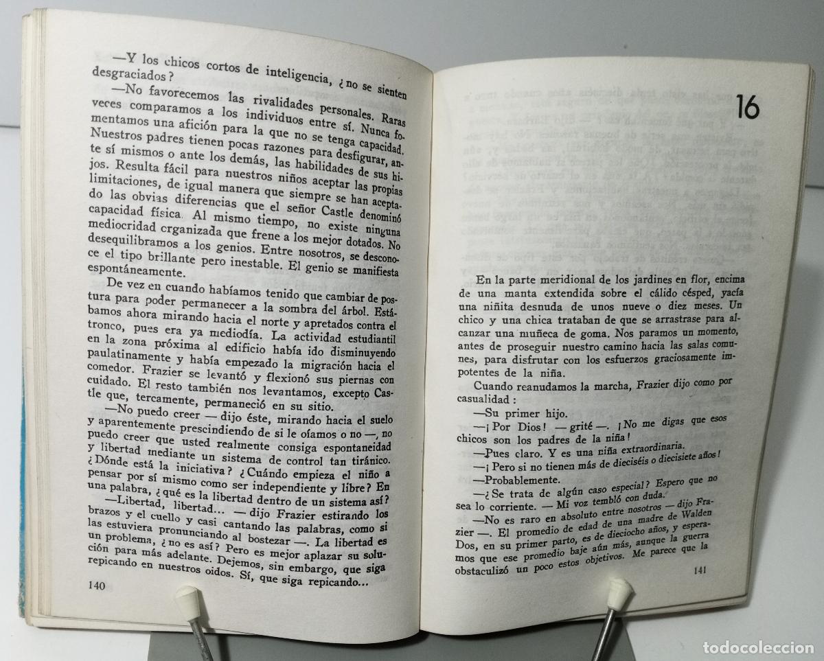 Libros de segunda mano: Walden dos - Skinner, B. F. - Foto 2