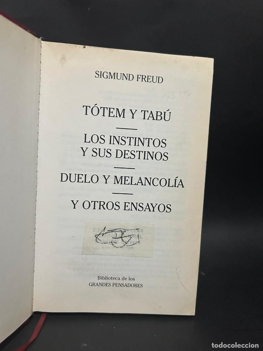 Libros de segunda mano: SIGMUND FREUD - T&Oacute;TEM Y TAB&Uacute; - 2004 - Foto 3