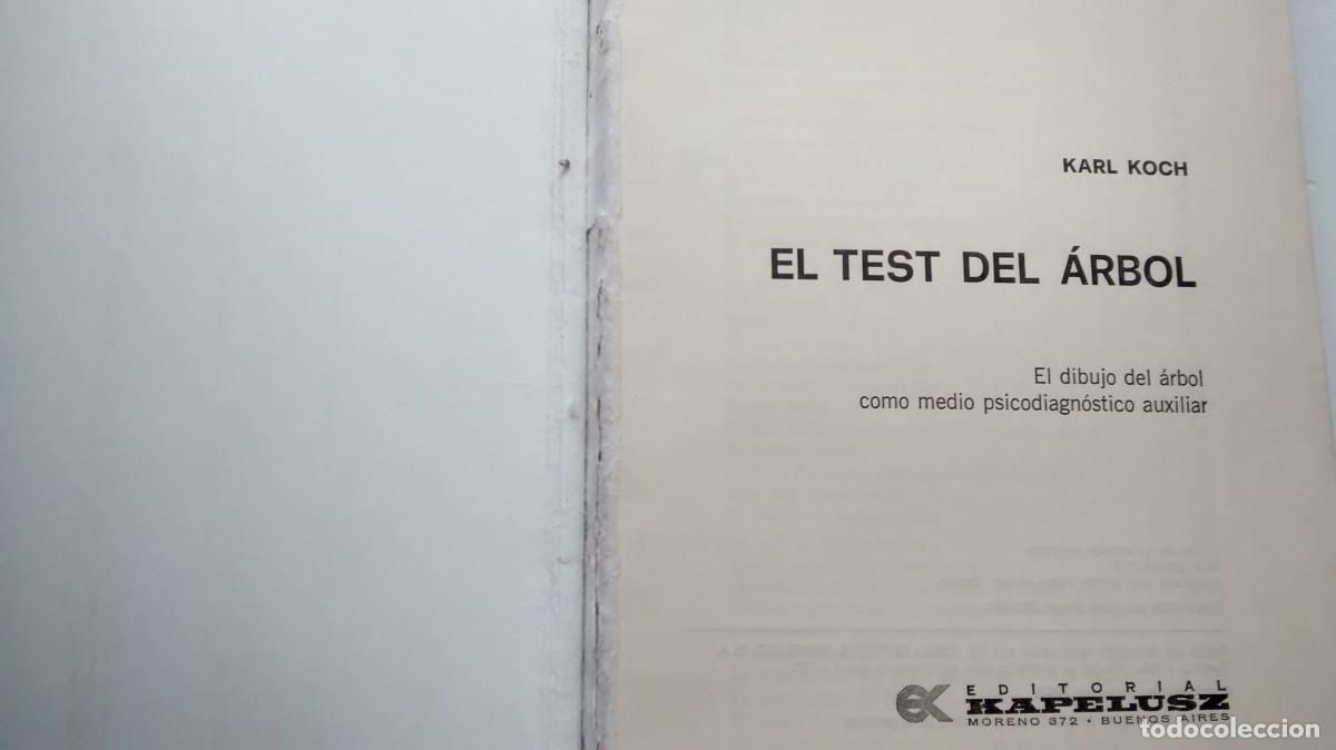 Libros de segunda mano: El test del &aacute;rbol - Karl Koch - Foto 2