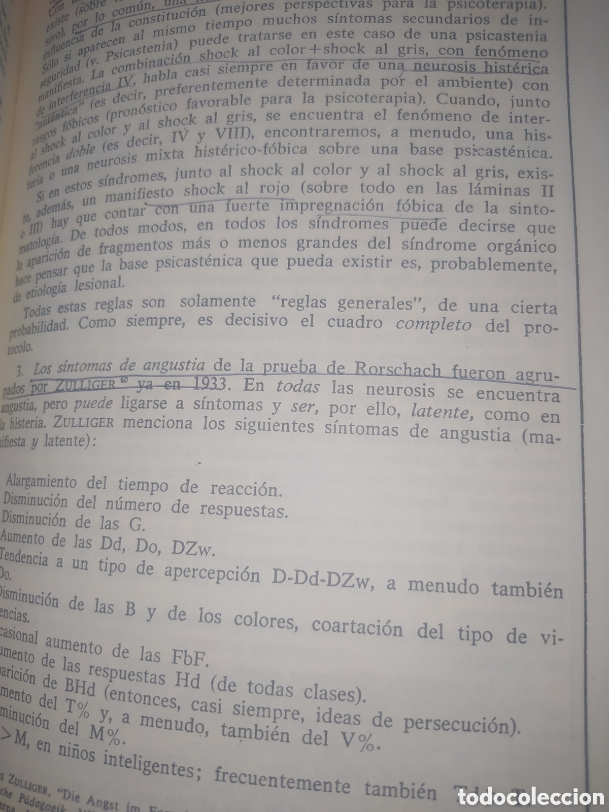 Libros de segunda mano: Manual de psicodiagn&oacute;stico de Rorschach. - Foto 3