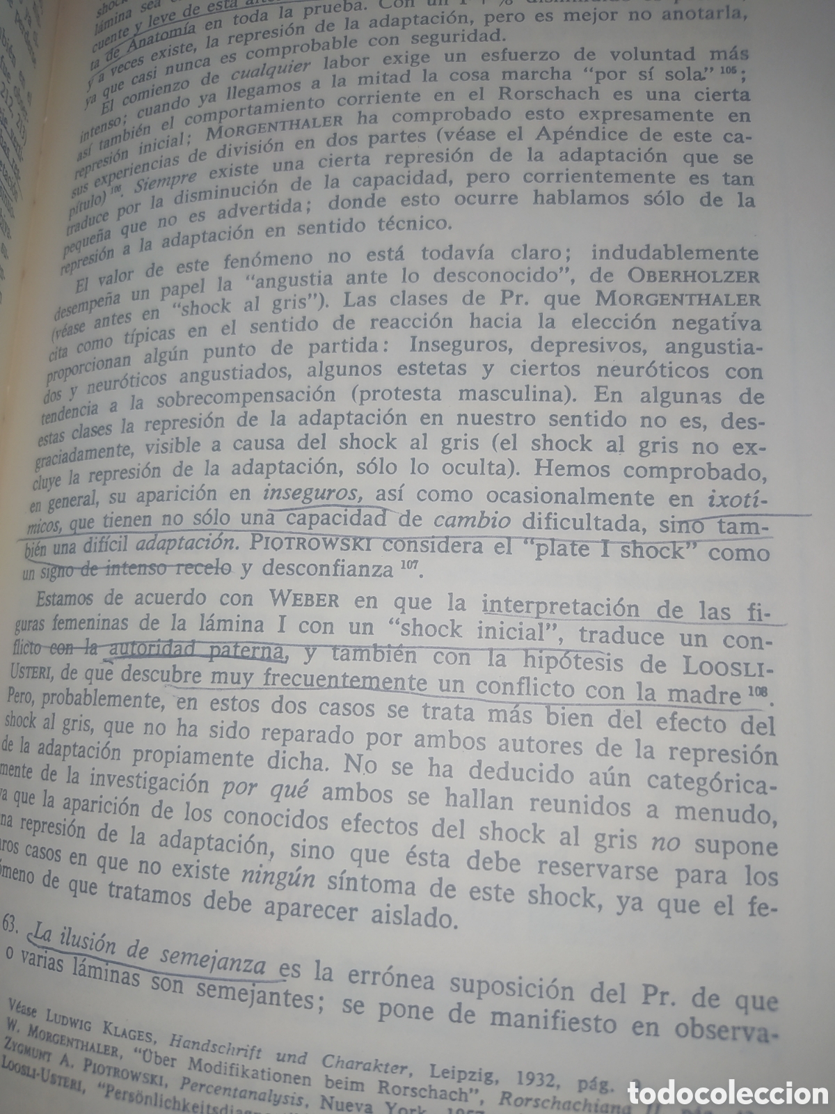 Libros de segunda mano: Manual de psicodiagn&oacute;stico de Rorschach. - Foto 4