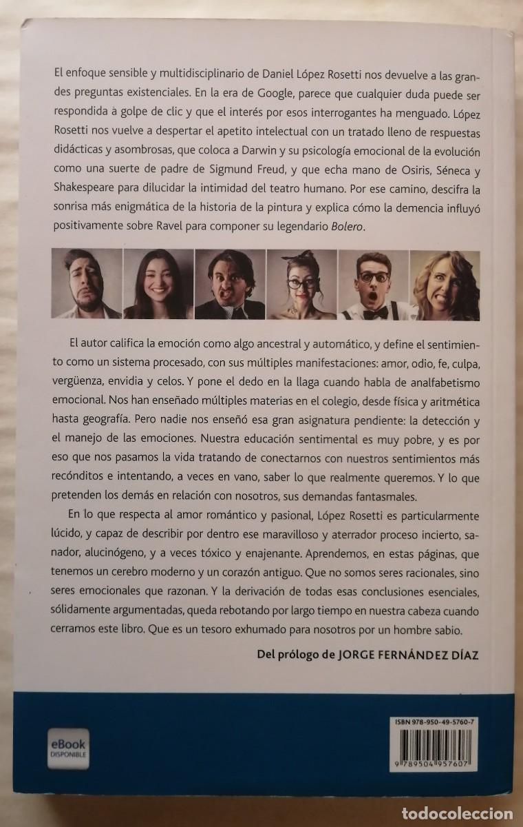 Libros de segunda mano: EMOCI&Oacute;N Y SENTIMIENTOS, DANIEL L&Oacute;PEZ ROSETTI, PLANETA - Foto 3