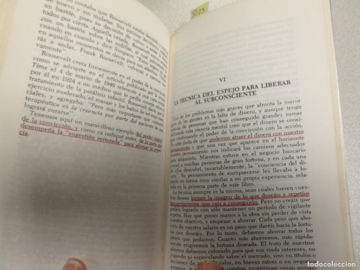 Libros de segunda mano: EL PODER MAGICO DE LA VOLUNTAD - Claude M. Bristol - Foto 2
