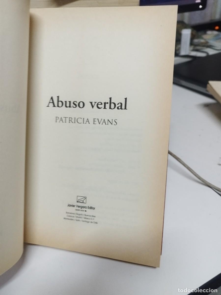 Libros de segunda mano: Abuso Verbal - La Violencia Negada. Patricia Evans. - Foto 2