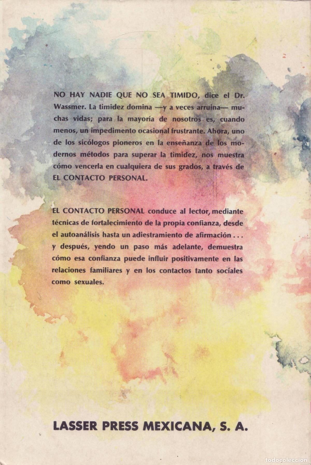 Libros de segunda mano: El contacto personal - C. Wassmer, Arthur - Foto 3