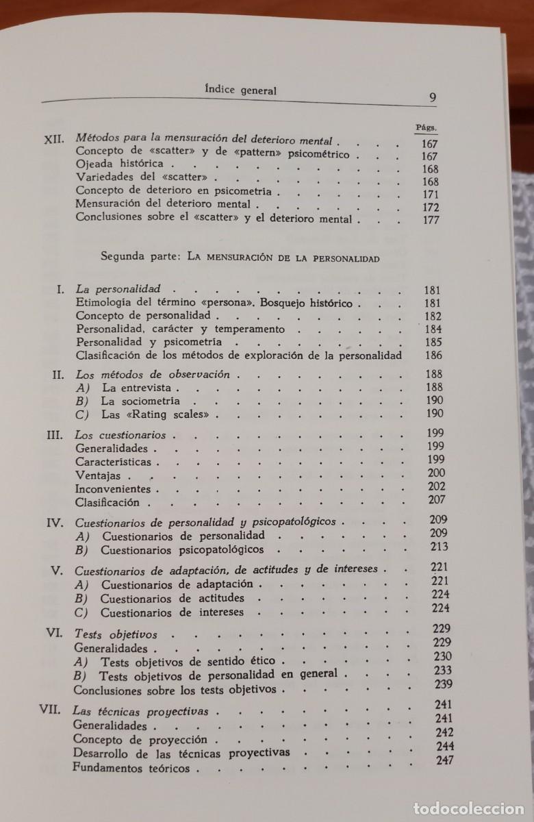 Libros de segunda mano: PSICOLOG&Iacute;A APLICADA / DR. ENRIQUE CERDA - Foto 10