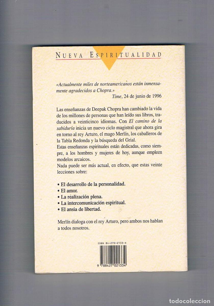 Libros de segunda mano: El camino de la sabiduria Deepak Chopra martinez roca 1996 - Foto 2