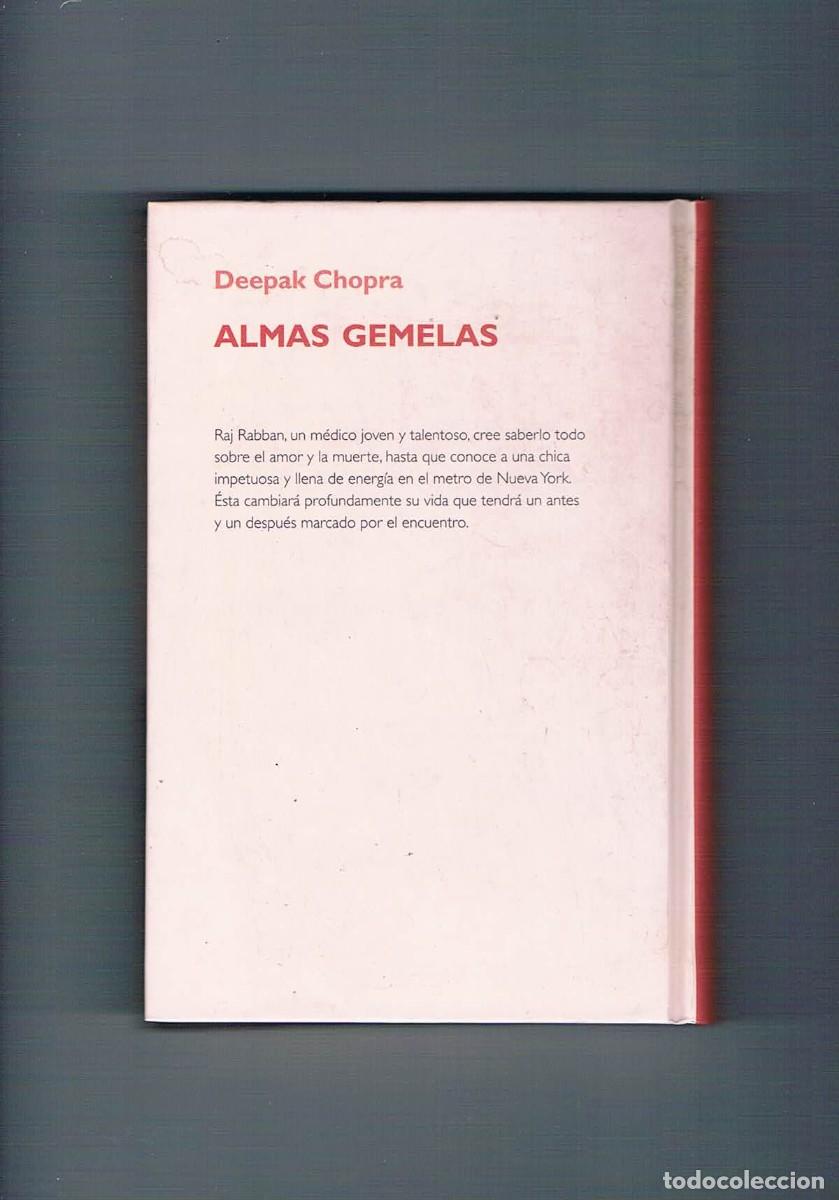 Libros de segunda mano: Almas gemelas Deepak Chopra Rba 2006 - Foto 2