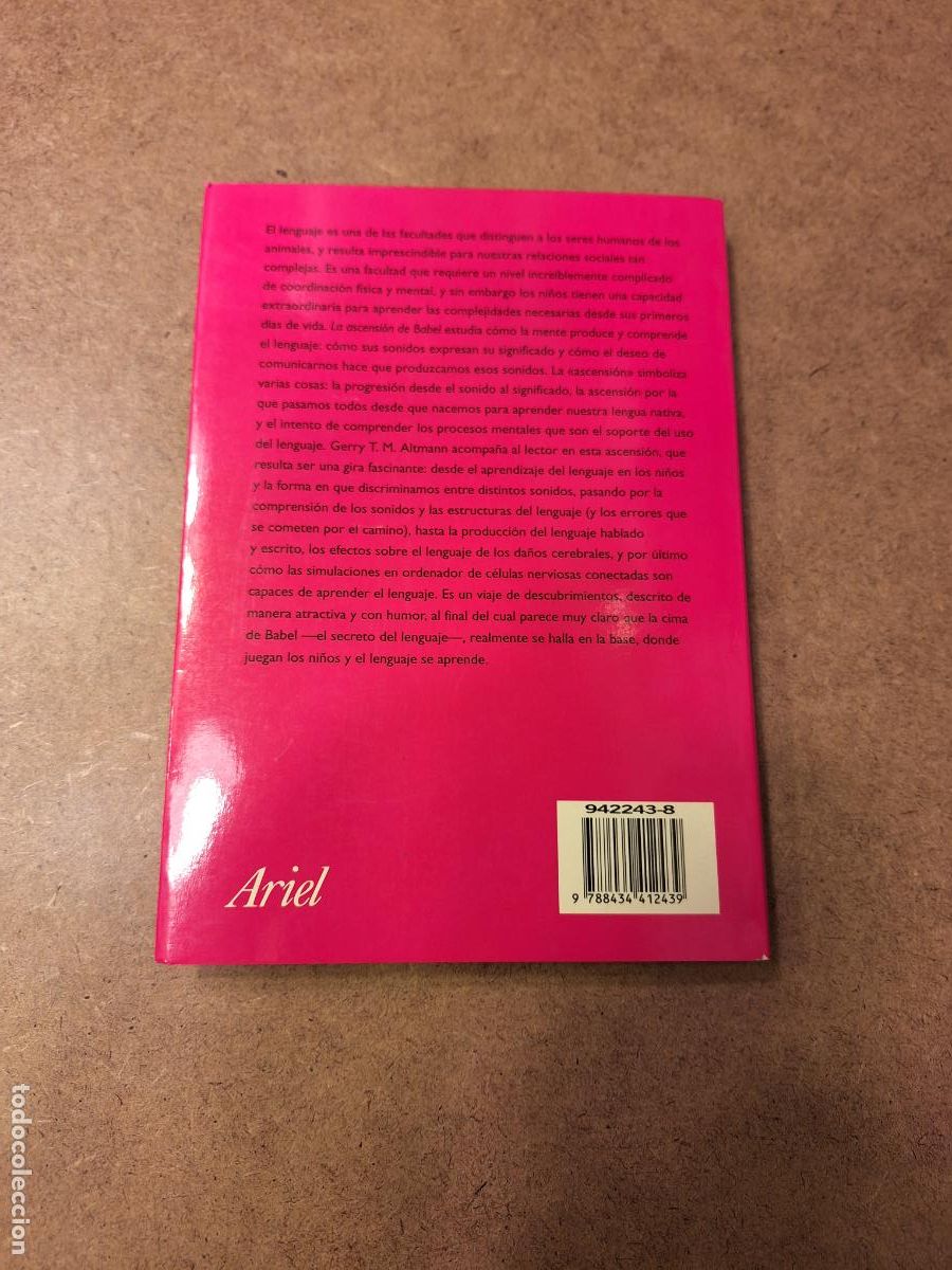 Libros de segunda mano: La ascensi&oacute;n de Babel - Gerry T.M. Altmann - Foto 2