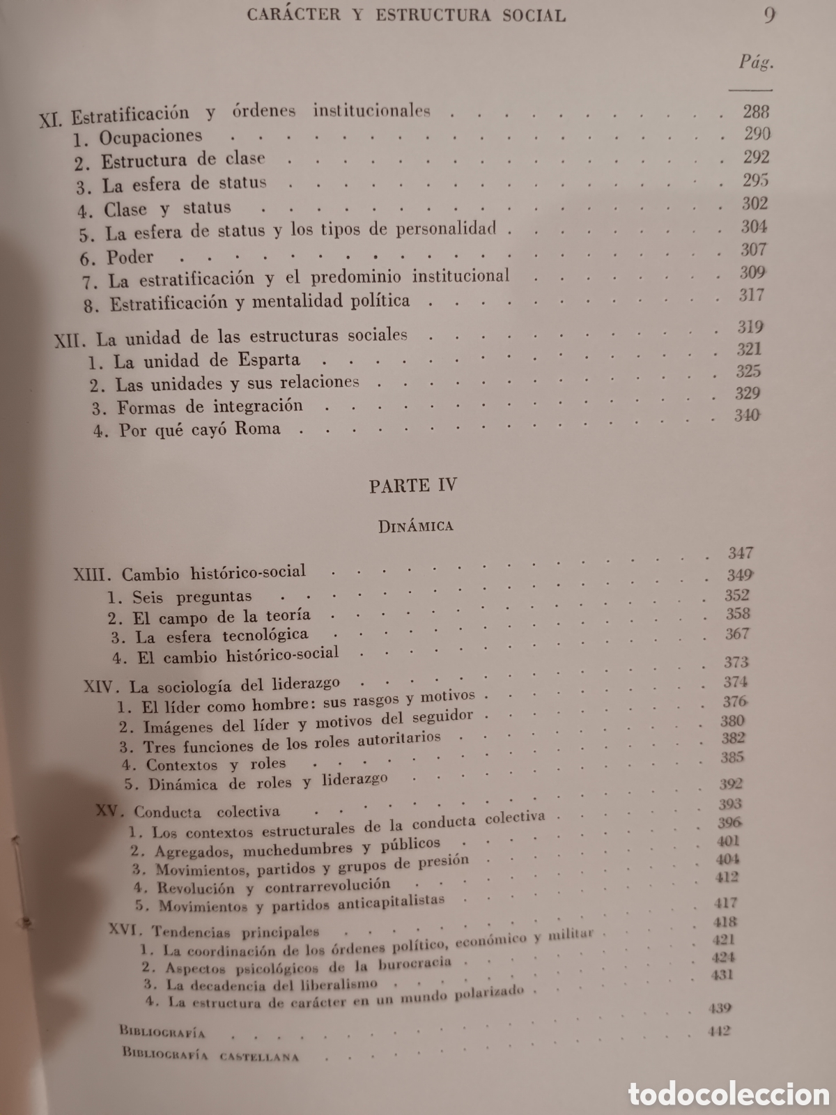 Libros de segunda mano: H. Gerth y C. Wright Mills. Car&aacute;cter y estructura social - Foto 4