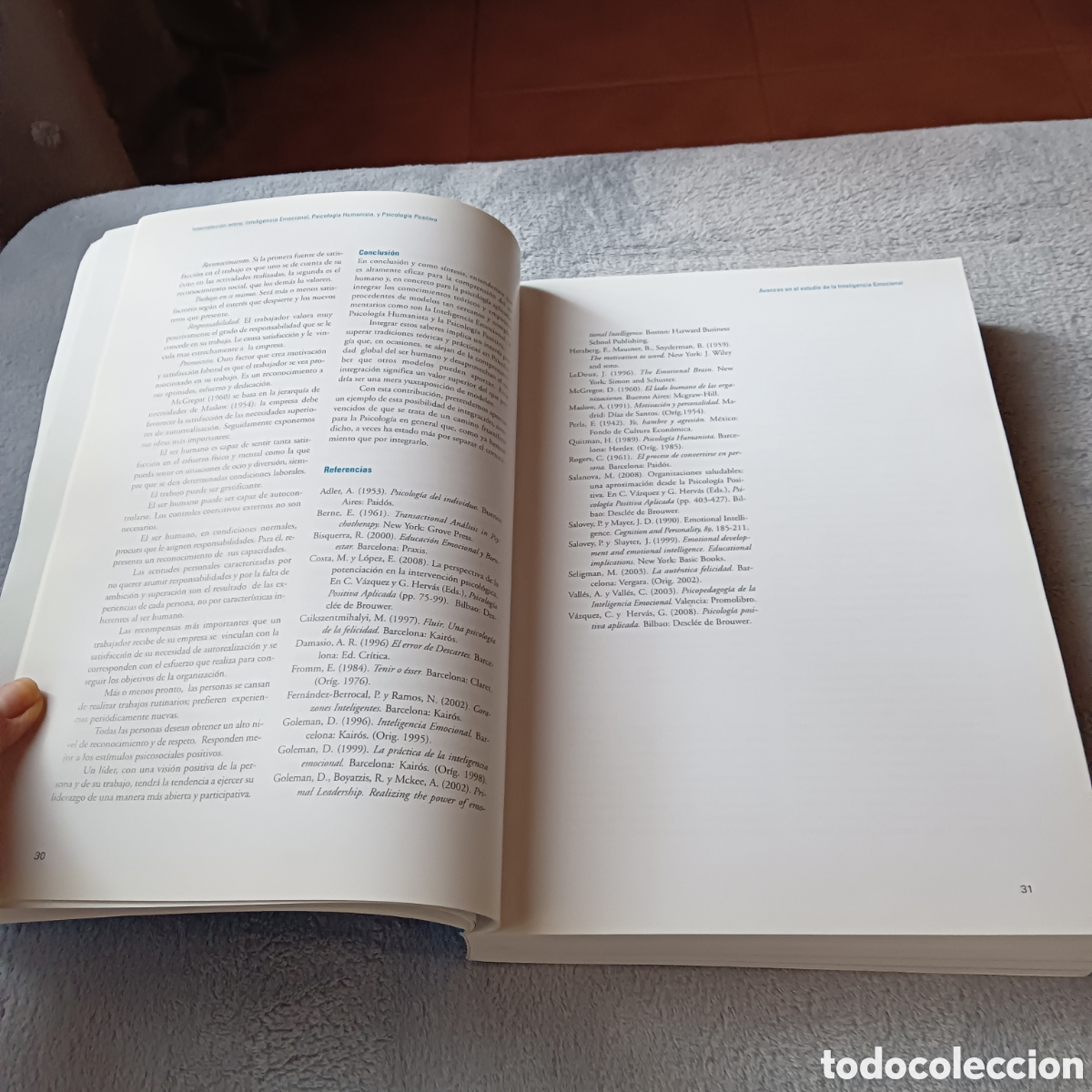 Libros de segunda mano: Avances en el estudio de la inteligencia emocional - Foto 4