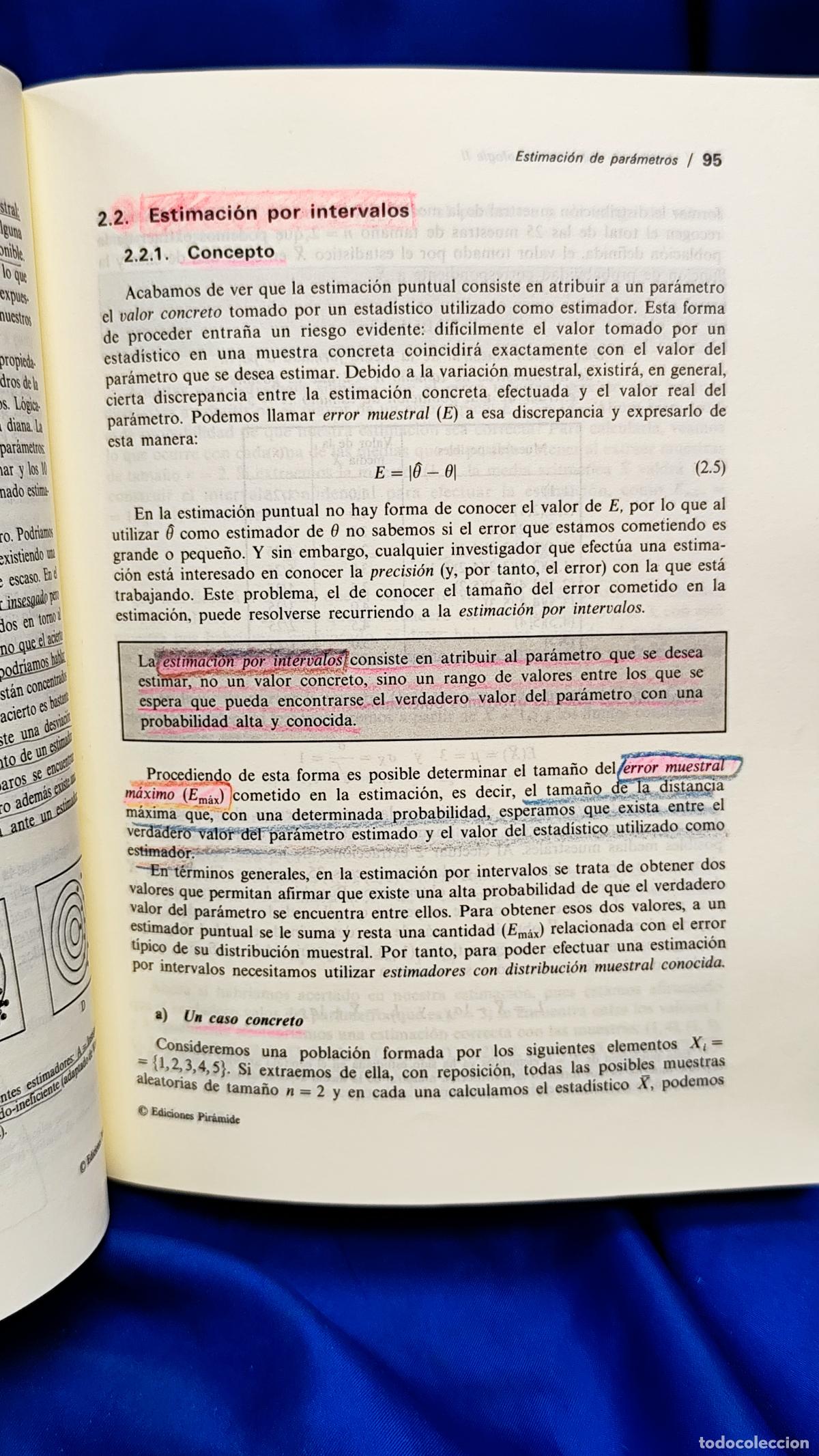 Libros de segunda mano: ANALISIS DE DATOS DE PSICOLOGIA II - Foto 5