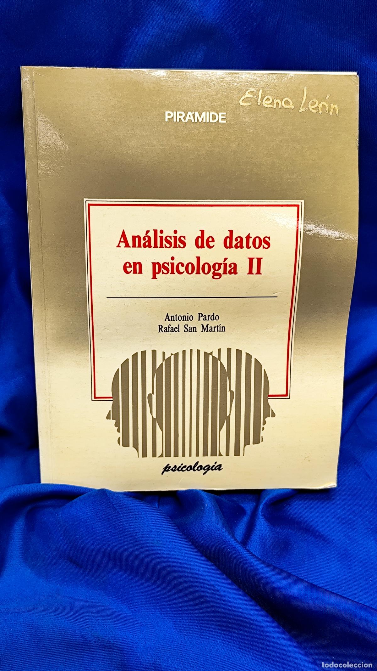 Libros de segunda mano: ANALISIS DE DATOS DE PSICOLOGIA II - Foto 1