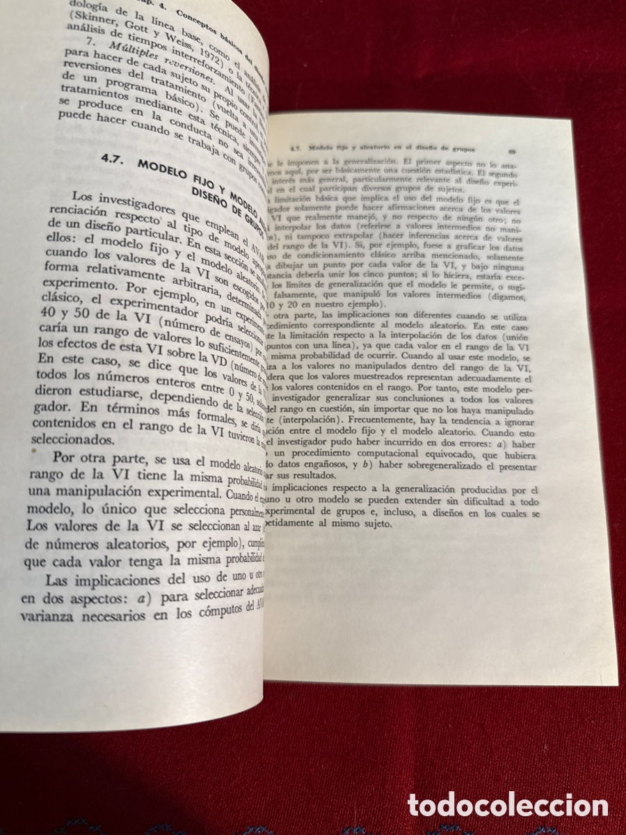 Libros de segunda mano: Dise&ntilde;o experimental sin estad&iacute;stica. Luis Castro. - Foto 10