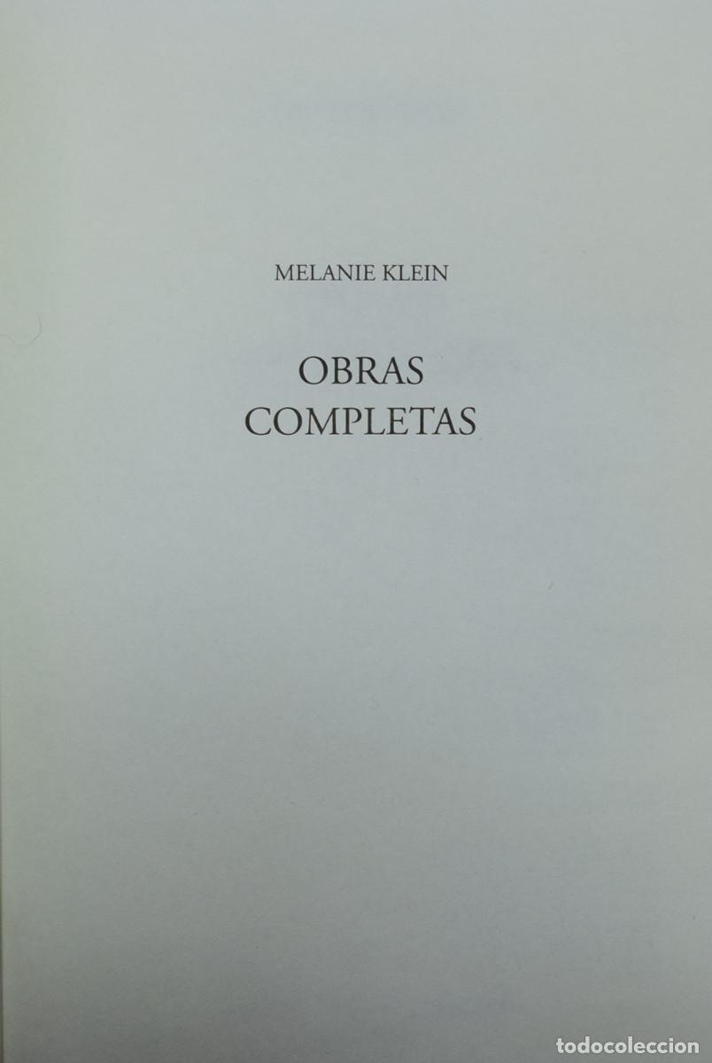 Libros de segunda mano: OBRAS COMPLETAS II - Melanie KLEIN - Foto 1