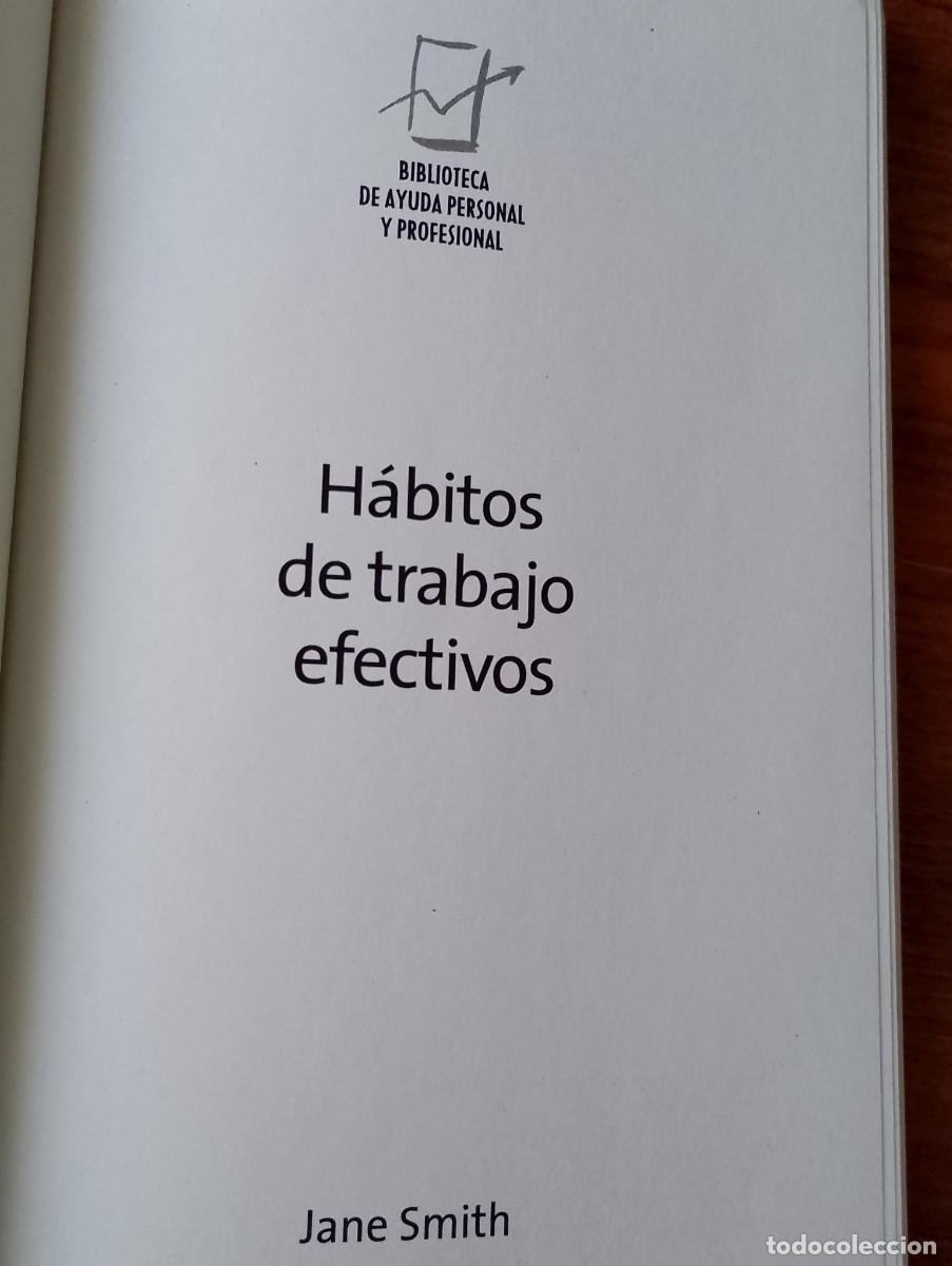 Libros de segunda mano: HABITOS DE TRABAJO EFECTIVOS. JANE SMITH. - Foto 7