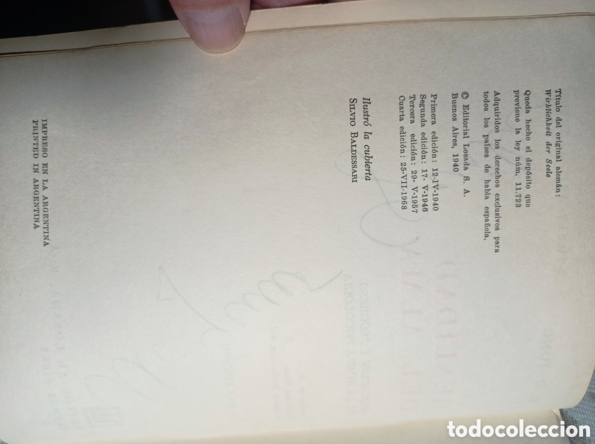 Libros de segunda mano: REALIDAD DEL ALMA. C. G. JUNG. - Foto 3