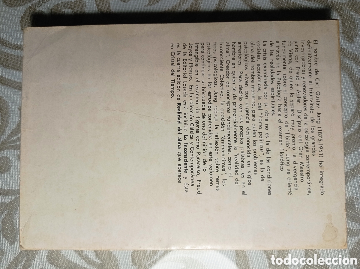 Libros de segunda mano: REALIDAD DEL ALMA. C. G. JUNG. - Foto 6