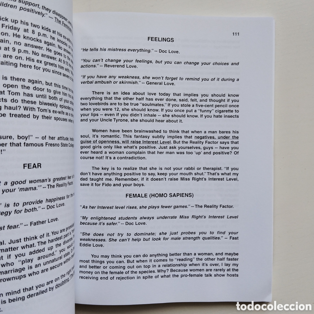 Libros de segunda mano: DOC LOVES THE SYSTEM THE DATING DICTIONARY - Foto 4