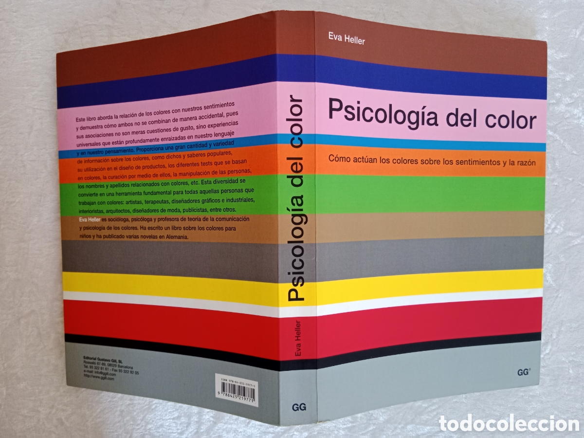 Libros de segunda mano: PSICOLOG&Iacute;A DEL COLOR, EVA HELLER - Foto 2