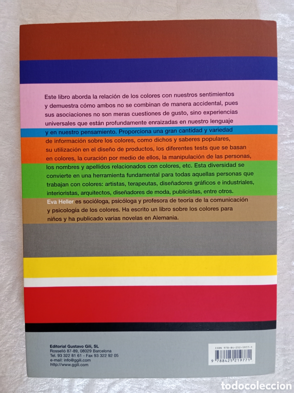 Libros de segunda mano: PSICOLOG&Iacute;A DEL COLOR, EVA HELLER - Foto 3