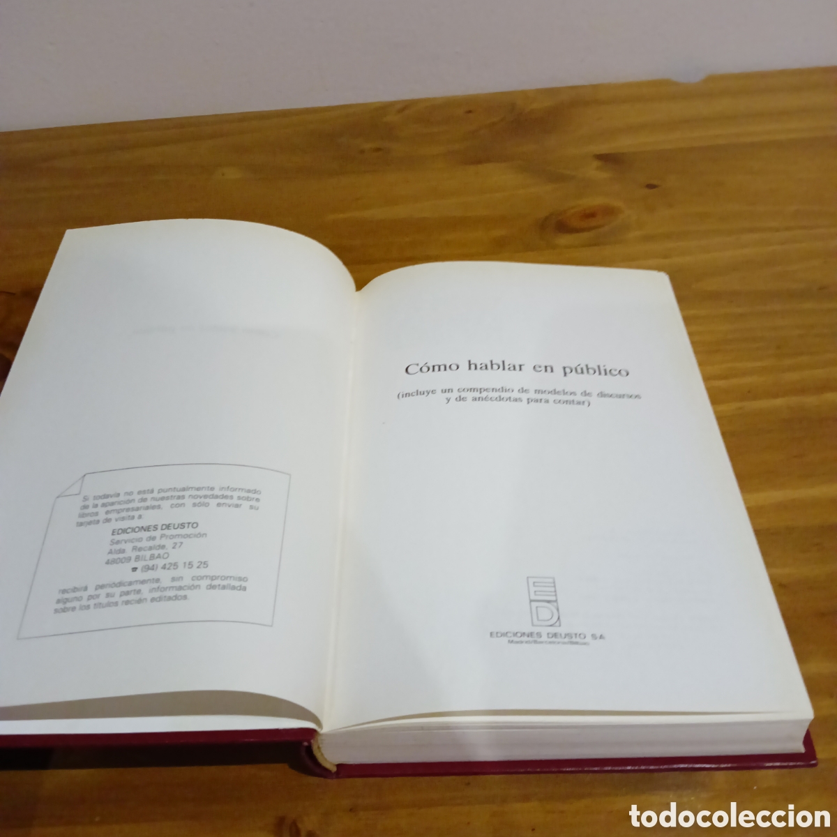 Libros de segunda mano: C&oacute;mo hablar en p&uacute;blico - Foto 2