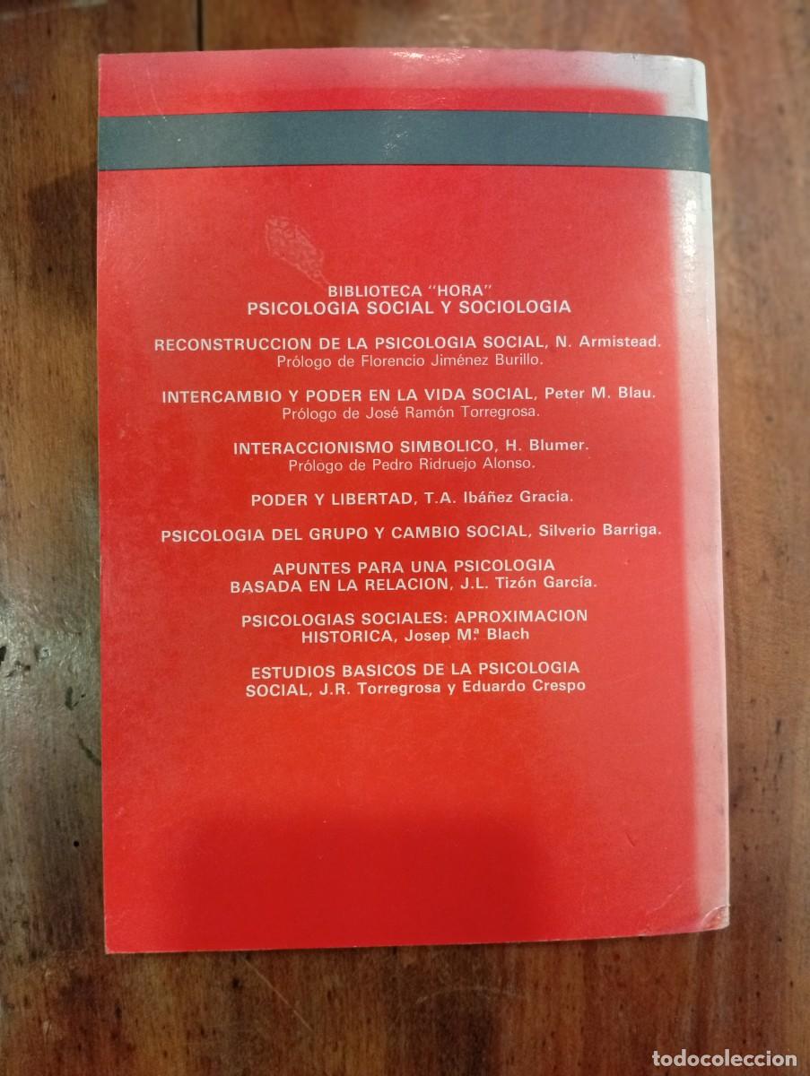 Libros de segunda mano: ESTUDIOS b&aacute;sicos de psicolog&iacute;a social - Foto 4