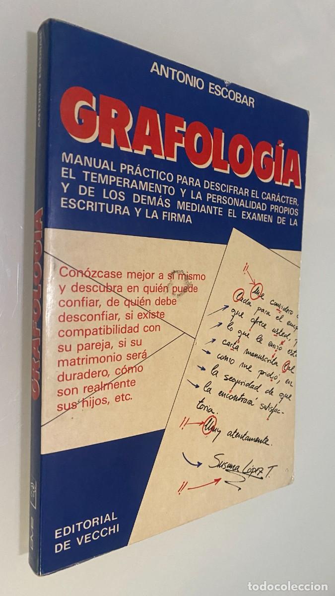 Libros de segunda mano: Grafolog&iacute;a - ESCOBAR, Antonio - Foto 1