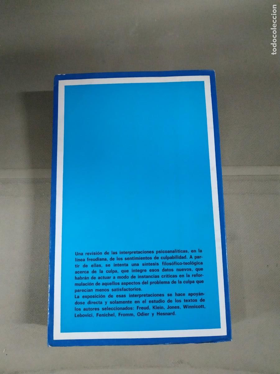 Libros de segunda mano: Psicoan&aacute;lisis de la culpabilidad - Jes&uacute;s Cordero - Foto 2