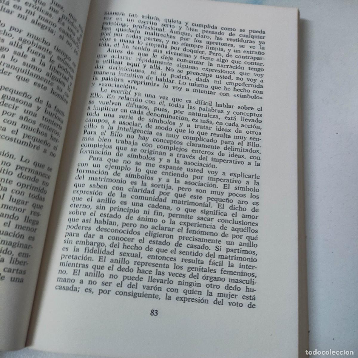 Libros de segunda mano: EL LIBRO DEL ELLO. Georg Groddeck. - Foto 5