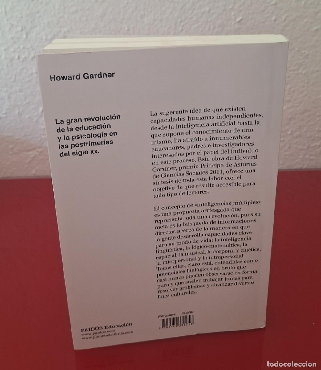 Libros de segunda mano: INTELIGENCIAS M&Uacute;LTIPLES LA TEOR&Iacute;A EN LA PR&Aacute;CTICA - GARDNER, HOWARD - Foto 2
