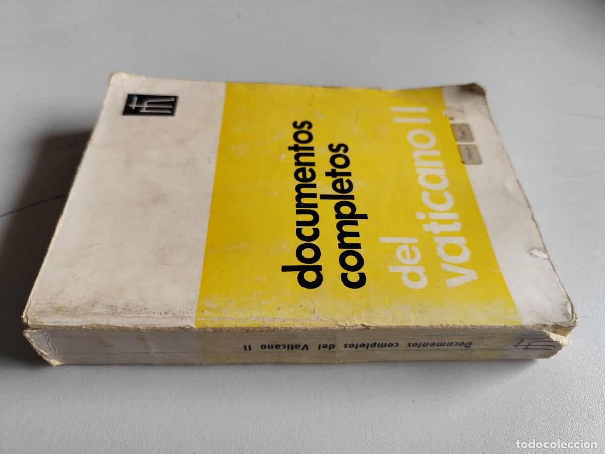 Libros de segunda mano: DOCUMENTOS COMPLETOS DEL VATICANO II / / EVA 264 - Foto 1