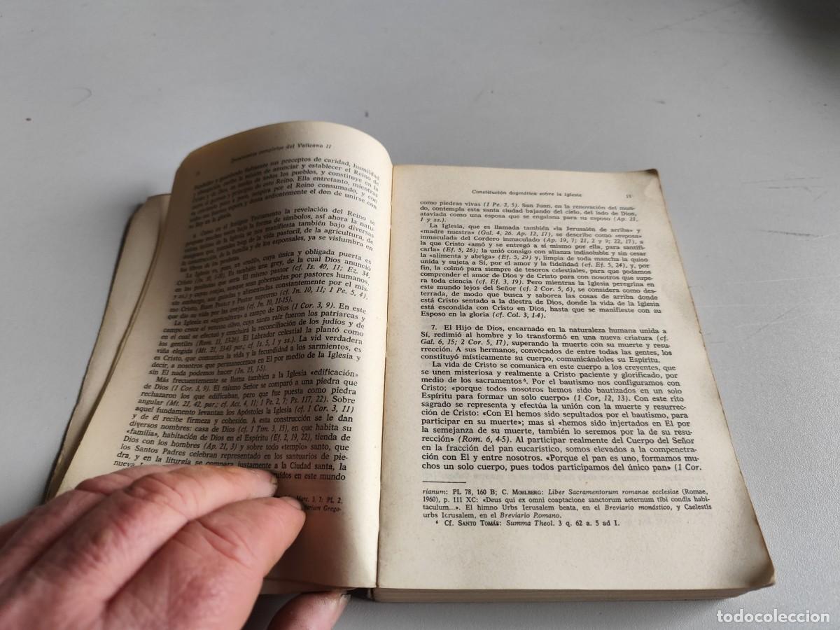 Libros de segunda mano: DOCUMENTOS COMPLETOS DEL VATICANO II / / EVA 264 - Foto 5