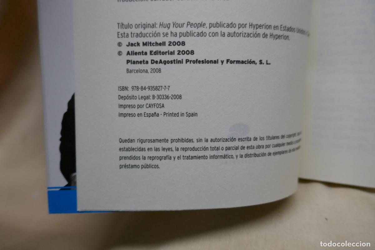 Libros de segunda mano: JACK MITCHELL - ABR&Aacute;CELOS - Foto 7