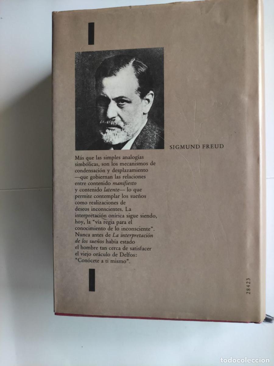 Libros de segunda mano: La interpretaci&oacute;n de los sue&ntilde;os - Sigmund Freud. - Foto 2