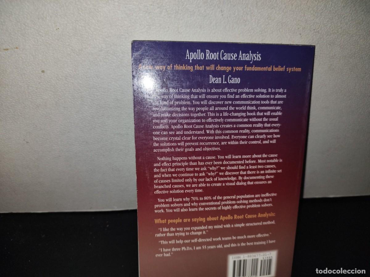 Libros de segunda mano: 154- APOLLO ROOT CAUSE ANALYSIS - DEAN L. GANO - Foto 5