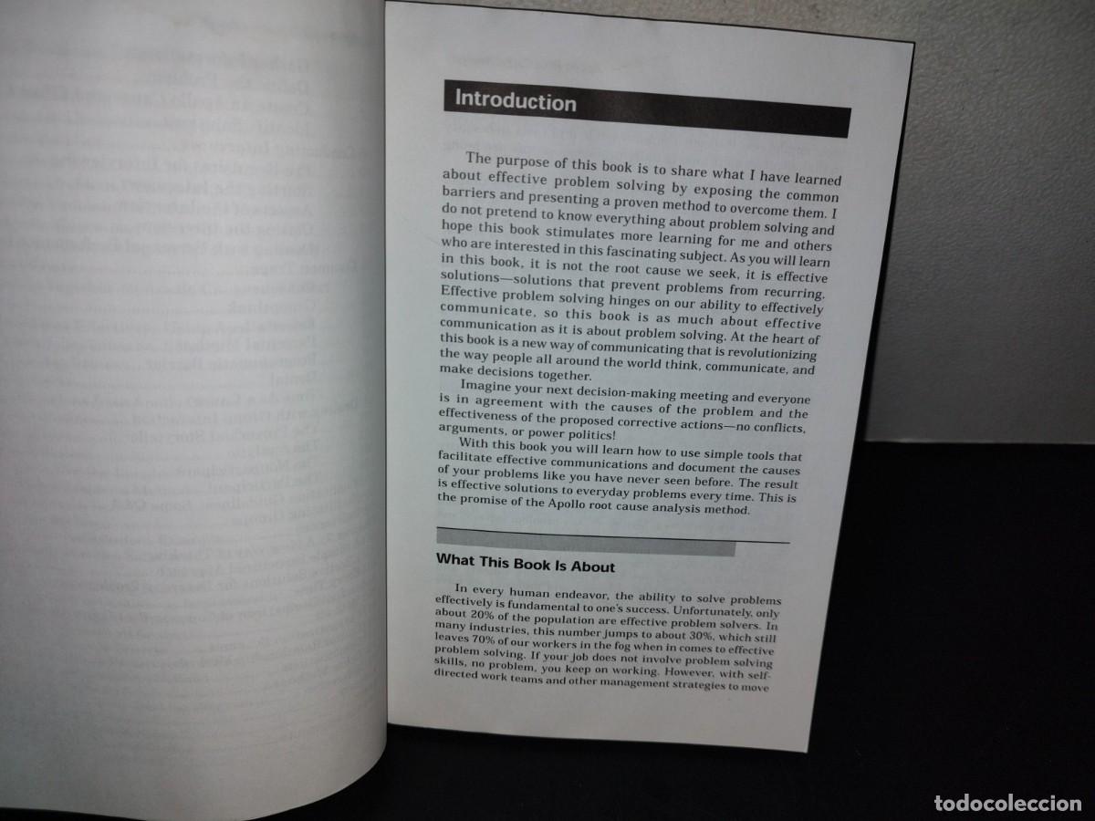 Libros de segunda mano: 154- APOLLO ROOT CAUSE ANALYSIS - DEAN L. GANO - Foto 10