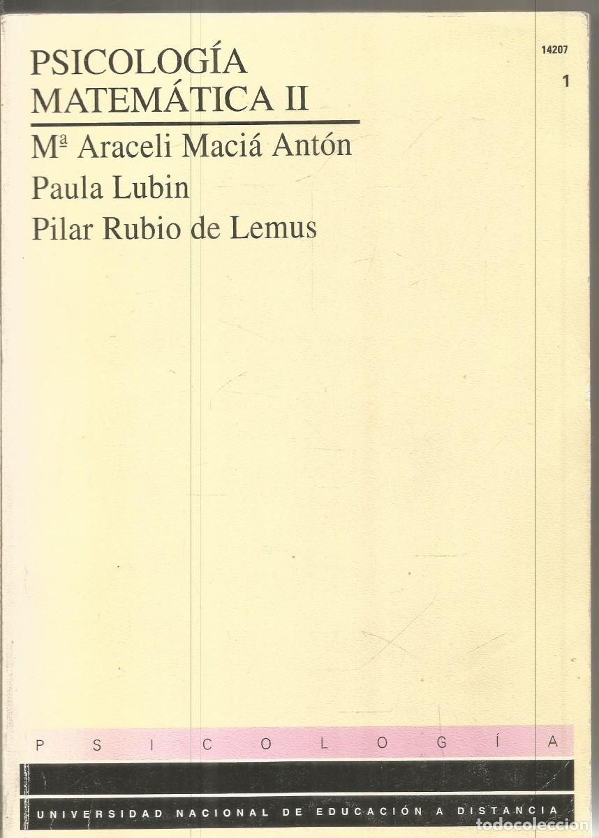 Libros de segunda mano: PSICOLOGIA MATEMATICA II. 3 TOMOS . AA.VV. - Foto 1