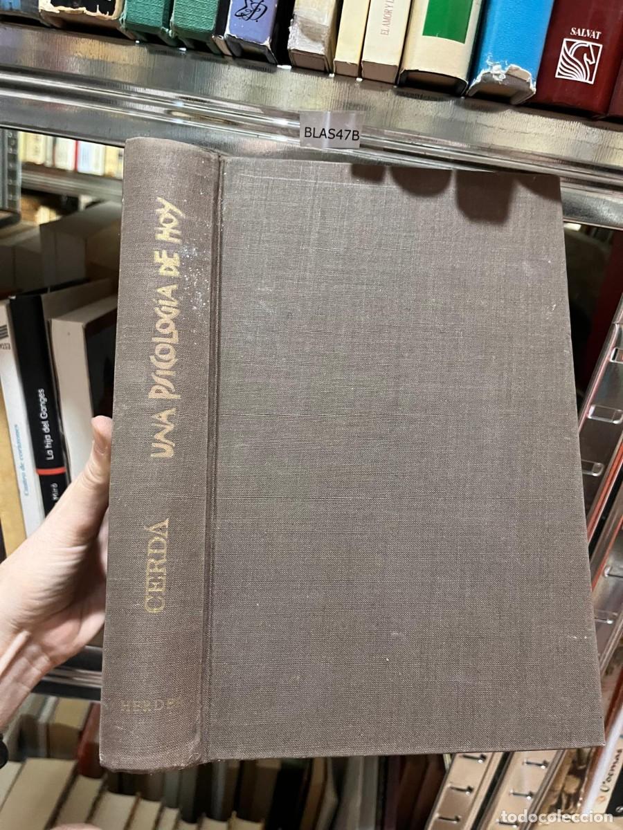 Libros de segunda mano: BLAS47B CERD&Aacute;, UNA PSICOLOGIA DE HOY - Foto 1