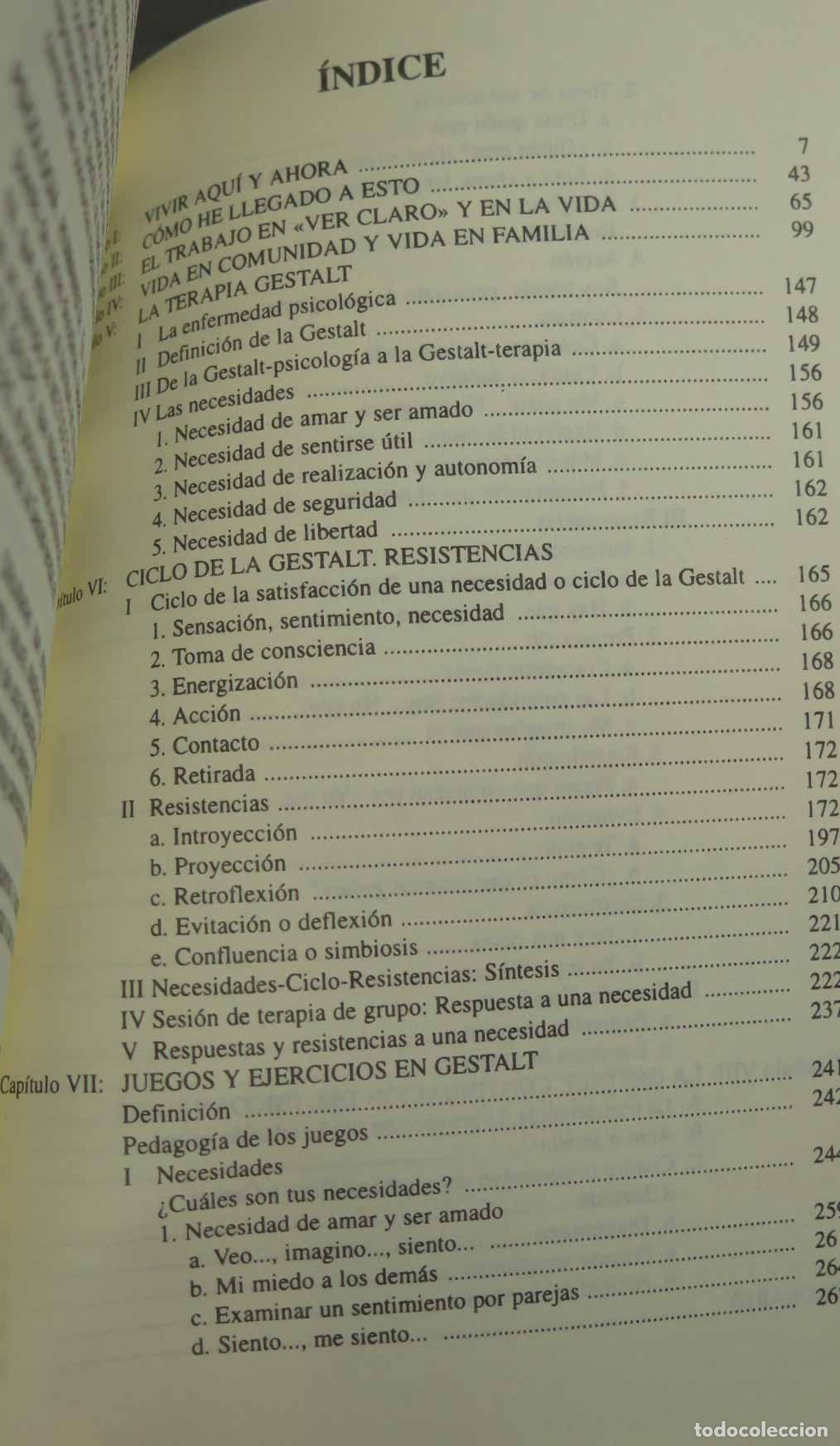 Libros de segunda mano: Gestalterapia - Ejercicios y Tecnicas Moreau, A. - Foto 2