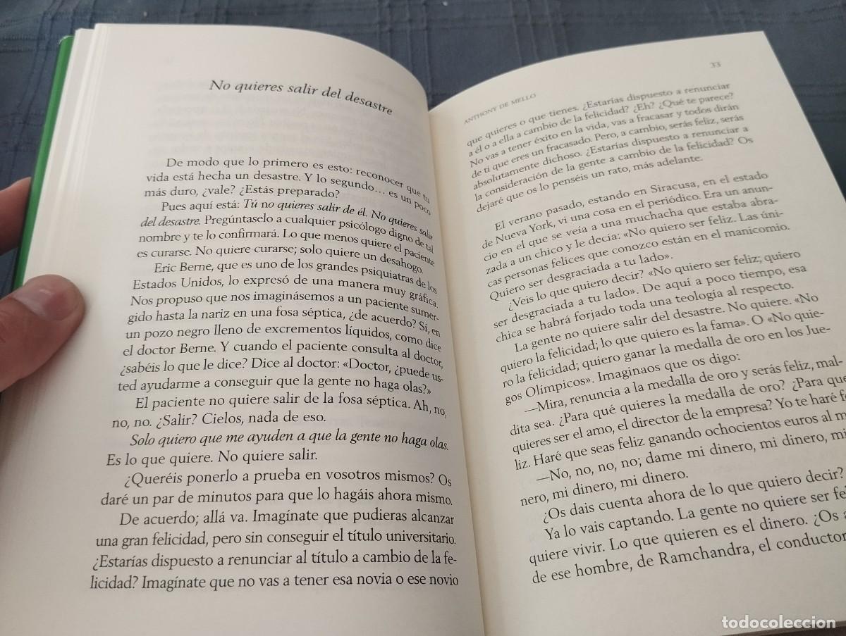 Libros de segunda mano: REDESCUBRIR LA VIDA ANTHONY DE MELLO 1&ordf; ED. 2013 - Foto 5