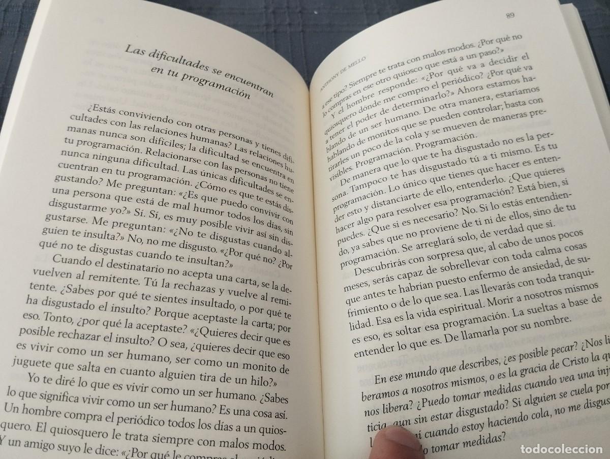 Libros de segunda mano: REDESCUBRIR LA VIDA ANTHONY DE MELLO 1&ordf; ED. 2013 - Foto 7