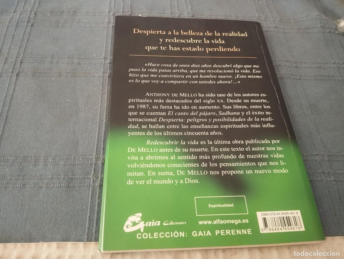 Libros de segunda mano: REDESCUBRIR LA VIDA ANTHONY DE MELLO 1&ordf; ED. 2013 - Foto 8