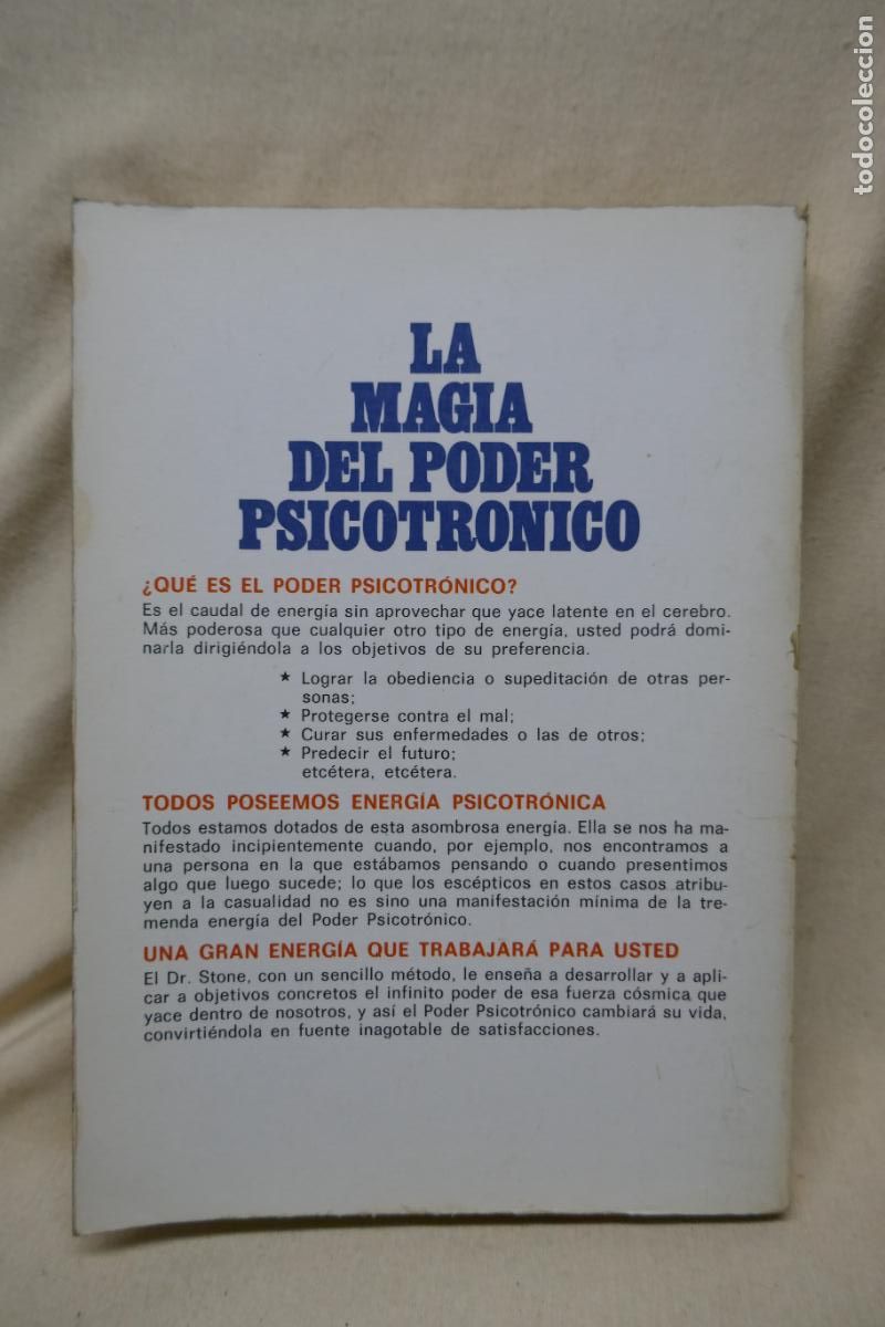 Libros de segunda mano: LA MAGIA DEL PODER PSICOT&Oacute;NICO / ROBERT B. STONE - Foto 10
