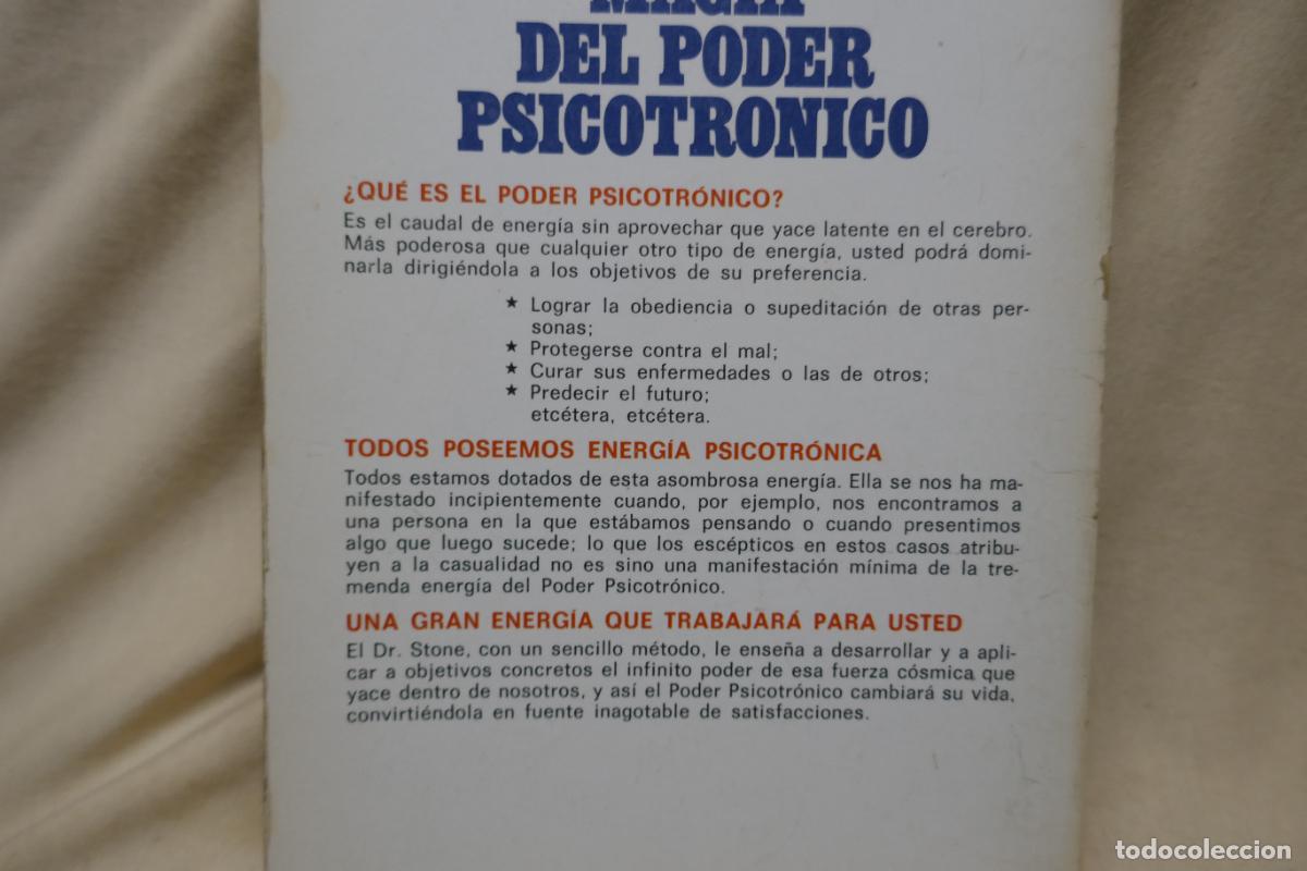 Libros de segunda mano: LA MAGIA DEL PODER PSICOT&Oacute;NICO / ROBERT B. STONE - Foto 11